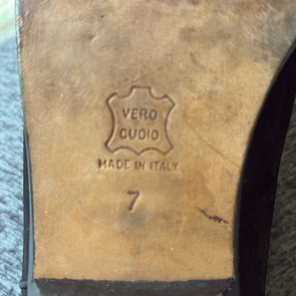 Donald J. Pliner Vero Cuoio Black Suede Silver Studded Western Boots Women’s 7 - Picture 10 of 10